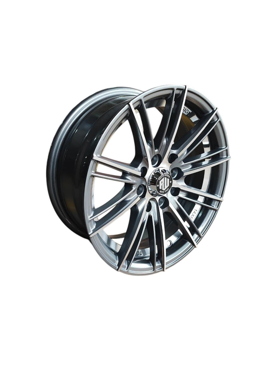 Juego de llantas 14x6 4x100/4x114 et25 Sugo GM-UC-M