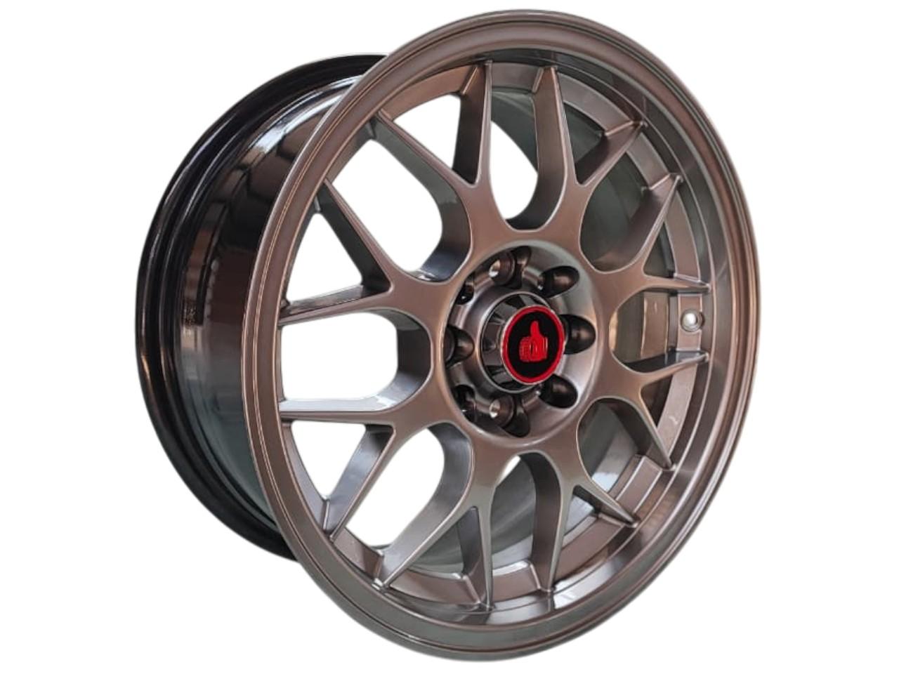 Juego de Llantas 15x7 4x100/4x108 Et30 HBM Lip C1016-5 LHB