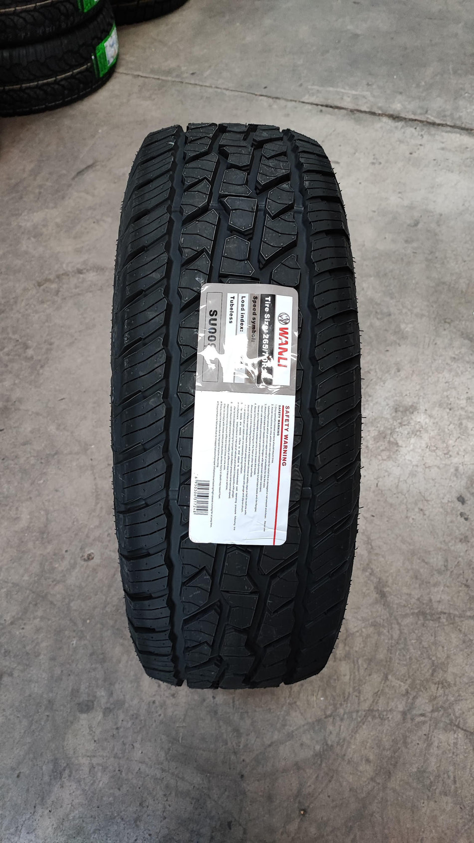 NEUMATICO 265/70 R16 WANLI SU009 AT 112T