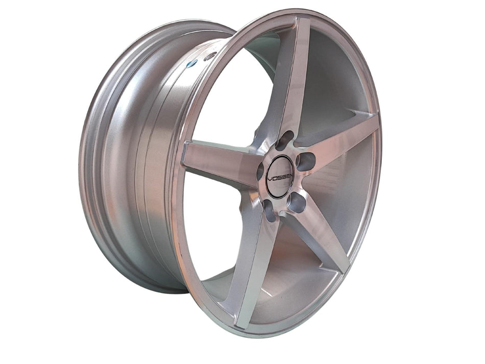 Juego de Llantas 17x7.5 5x112 Et33 silver machine face LG04