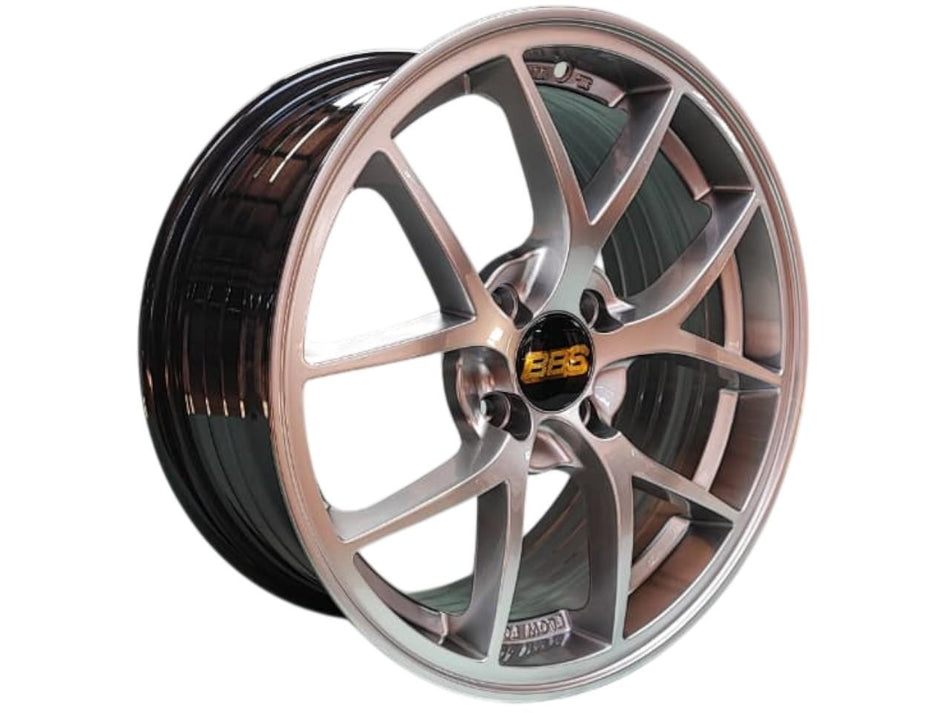 Juego de Llantas 16X7 4x100 Et40 Hyper Black 507 FHB