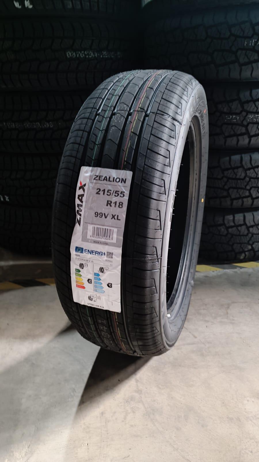 NEUMATICO 215/55 R18 ZMAX ZEALION 99V XL – Neumáticos del Maule