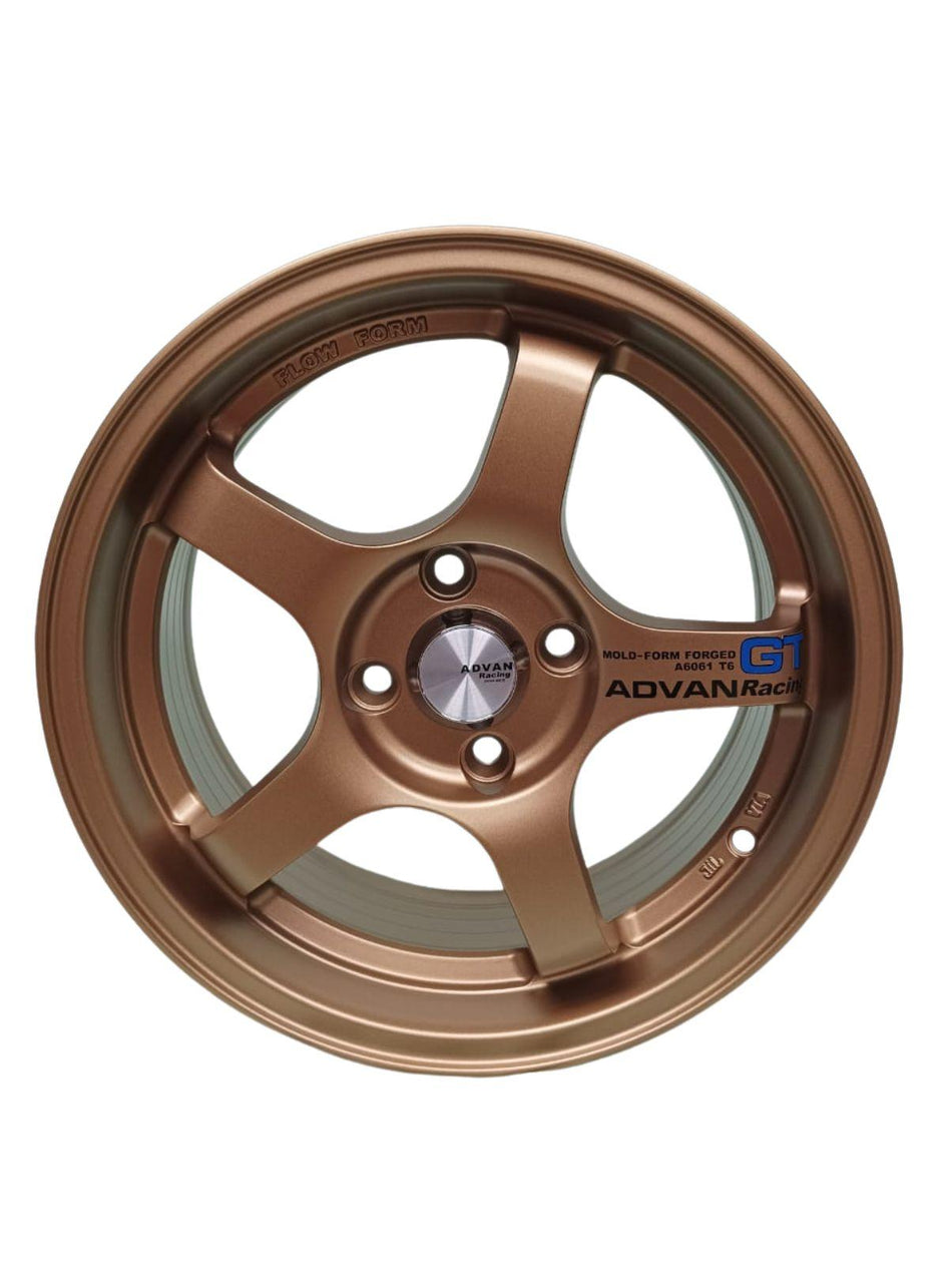 Juego de Llantas 17x7.5 4x100 Et38 matt bronze 512