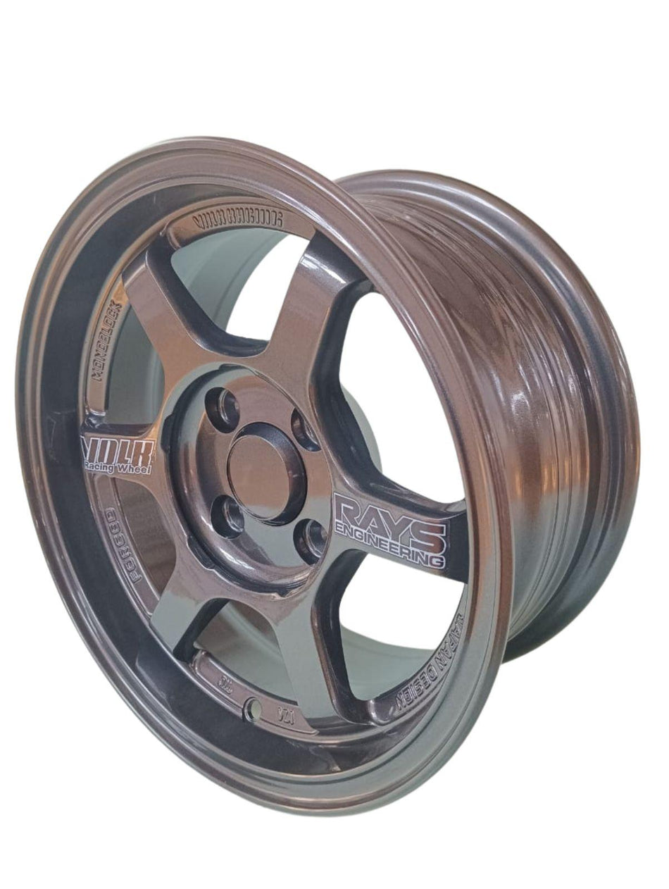 Juego de Llantas 13x6 4x100 Et5 gunmetal JCW35