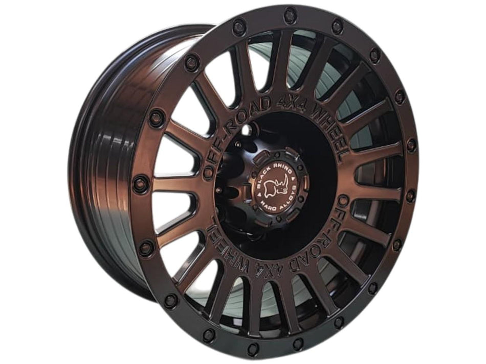 Juego de Llantas 16X8 6x139.7 Et0 Matt Black 605 FSB