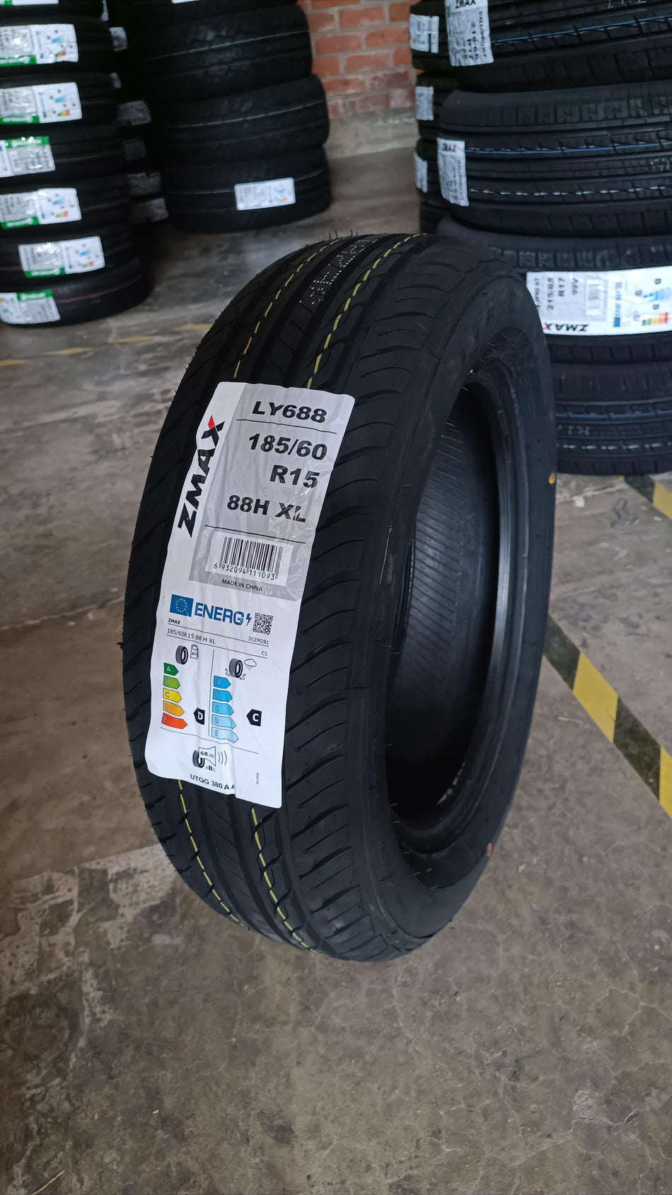 NEUMATICO 185/60 R15 ZMAX LY688 XL 88H