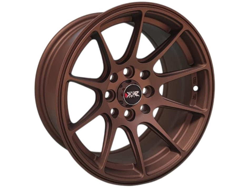 Juego de Llantas 14X6.5 4x100/4x114.3 Et5 MATT BRONZE DX616