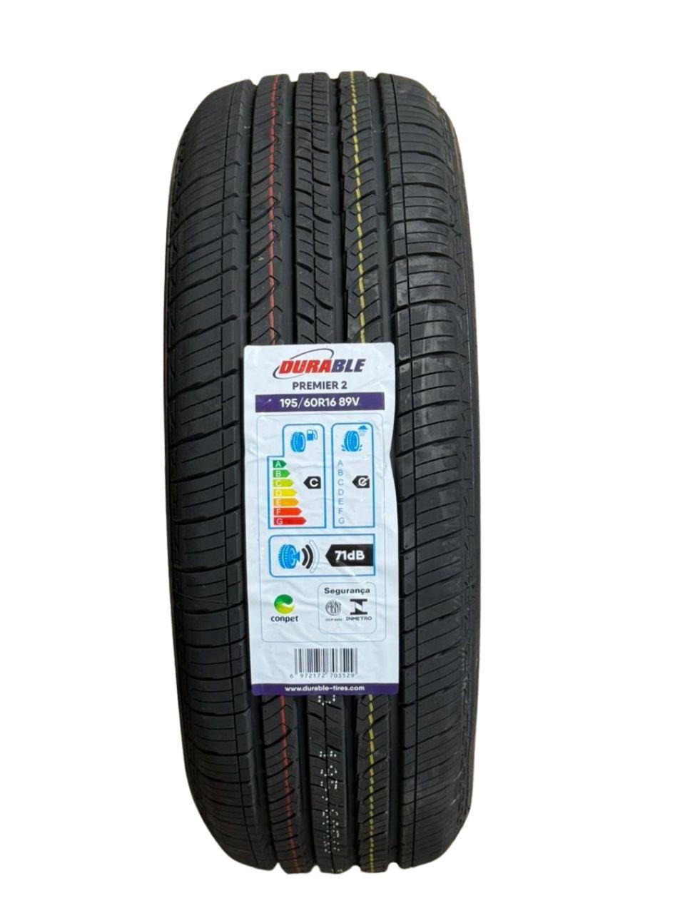 Neumatico 195/60 R16 DURABLE PREMIER 2 89V – Neumáticos del Maule