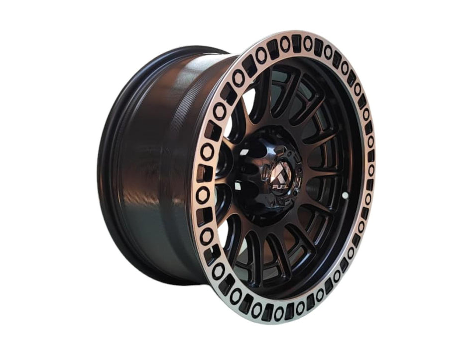 Juego de Llantas 16X8 6x139.7 Et0 Matt Black machine line DX022