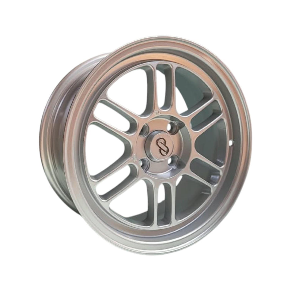 Juego de Llantas 15x7 4x100 Et35 Silver (6042D)
