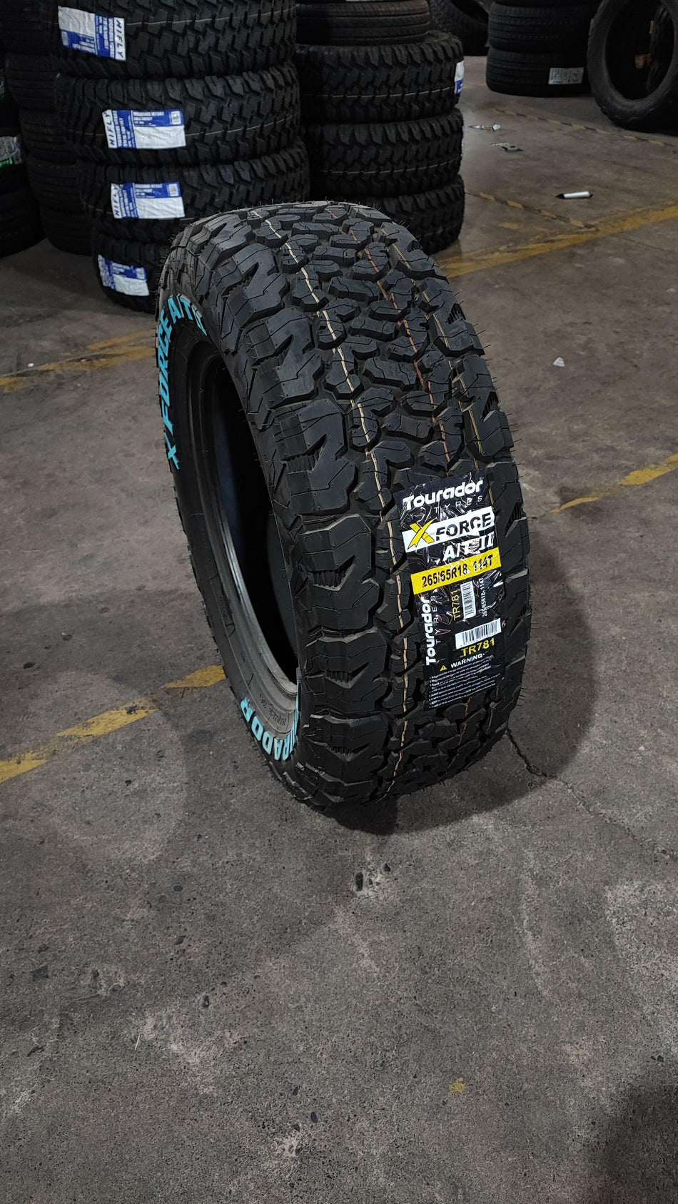 Neumatico 265/65 r18 tourador x force a/t 2 114t bz
