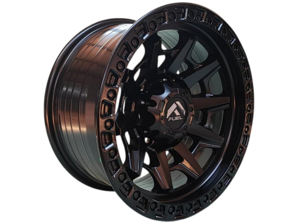 Juego de Llantas 17X8.5 6x139.7 Et0 Matt Black 602 FSB