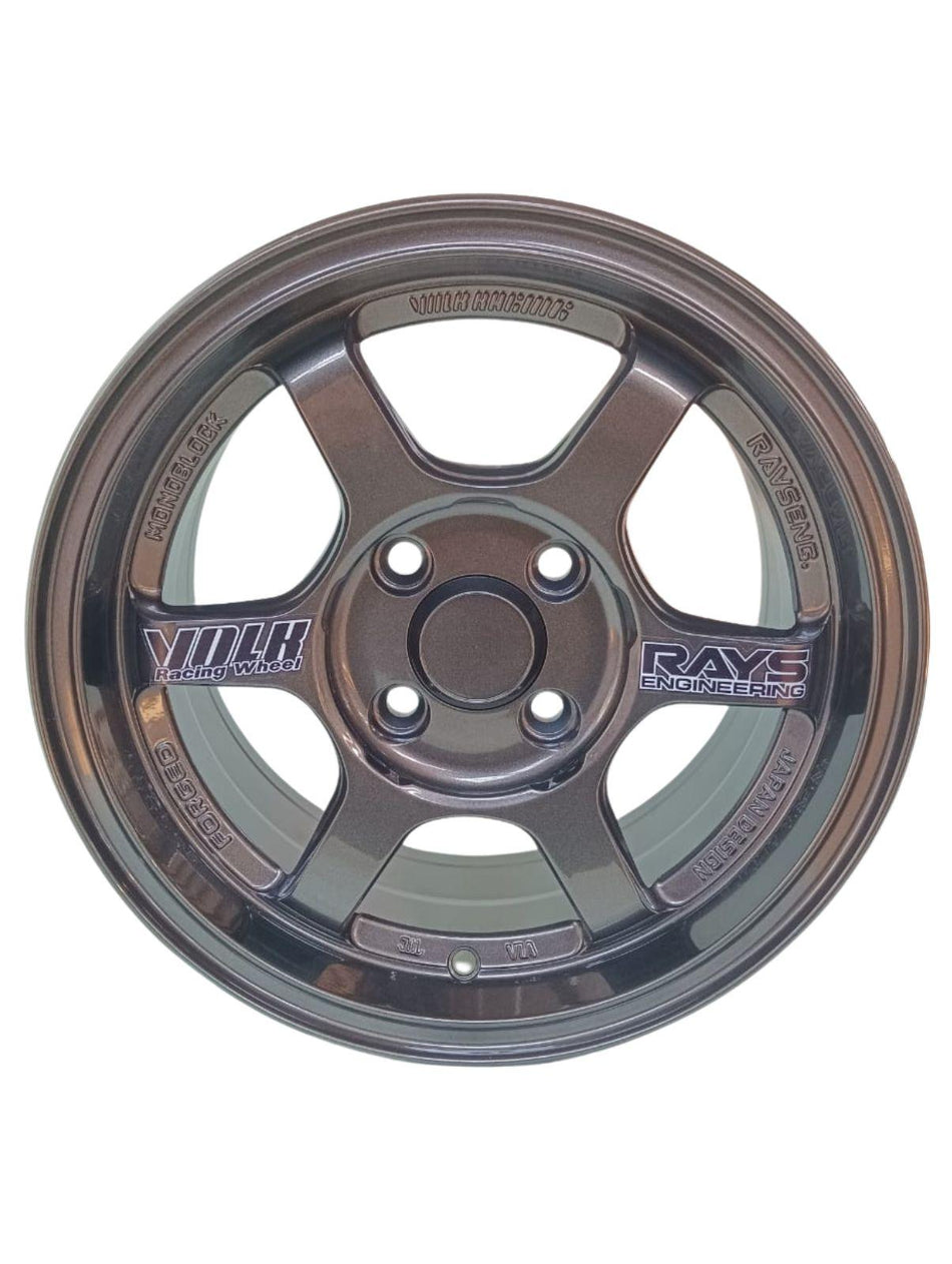 Juego de Llantas 13x6 4x100 Et5 gunmetal JCW35