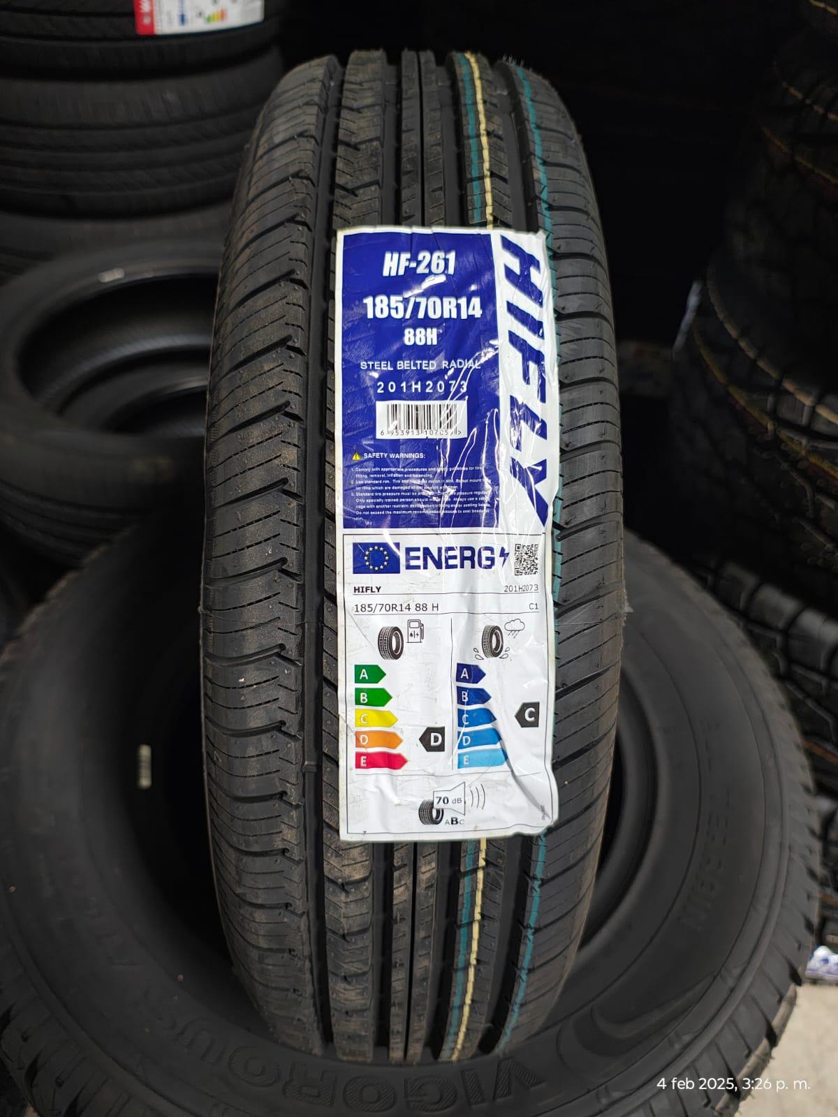 Neumatico 185/70 R14 Hifly Hf-261 88H – Neumáticos del Maule