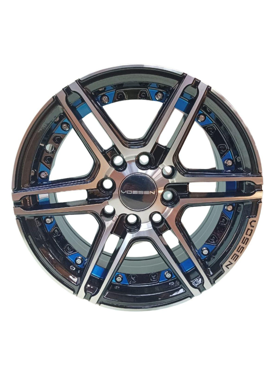 Juego de Llantas 13x6 4x100/4x114.3 Et25 BM BLUE UCR H2747