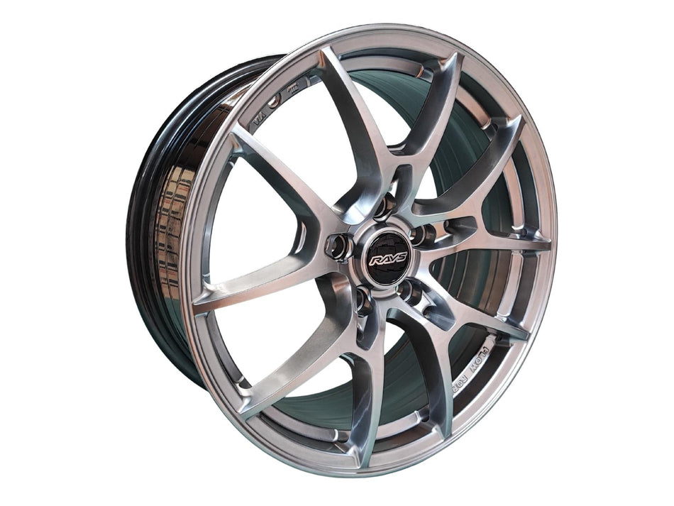 Juego de Llantas 17x7.5 5x114.3 Et38 hyper black 510 FHB