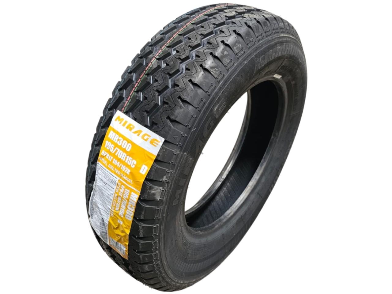 Neumatico 195/70 r15 Mirage MR-300 104/102R 8PR LT – Neumáticos