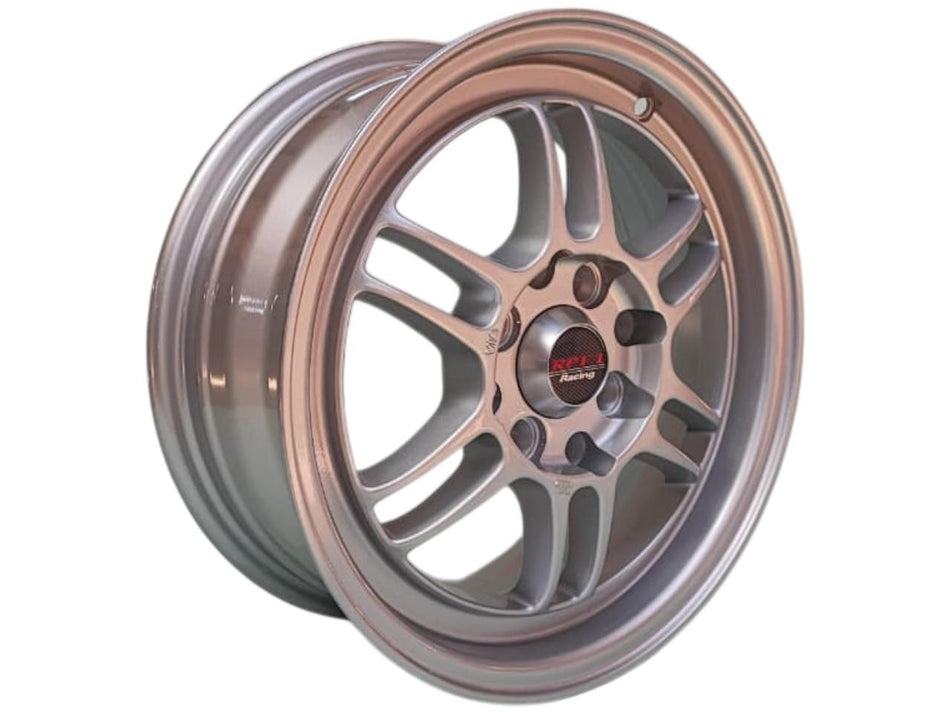 Juego de Llantas 14X5.5 4x100/4x114.3 Et35 SILVER RGW6011