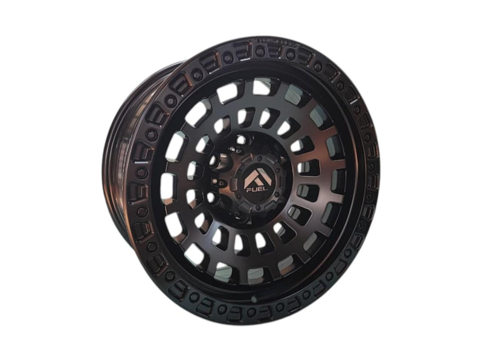 Juego de Llantas 17x8.5 6x139.7 Et0 Matt Black 603 FSB