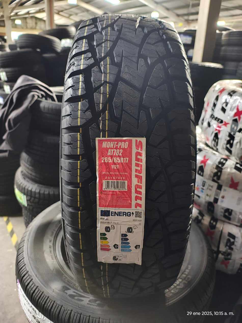 Neumatico 265/65 R17 Sunfull AT782 AT 112T