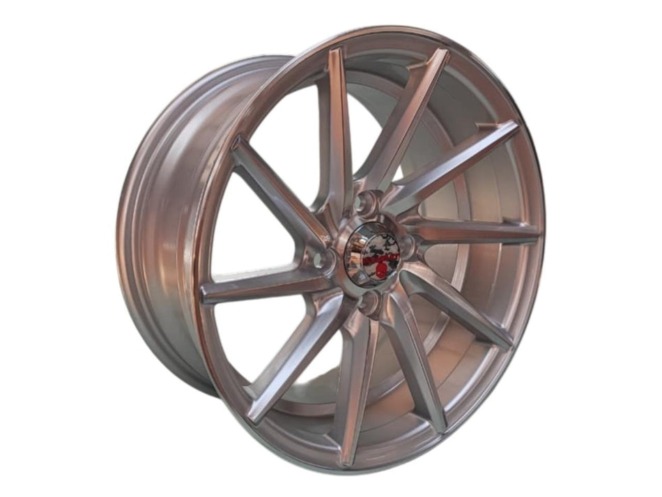 Juego de Llantas 15x7 4x100 Et35 GLOSS SILVER K-15