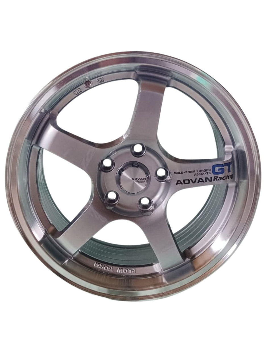 Juego de Llantas 17x7.5 5x108 Et38 HP machine lip 512