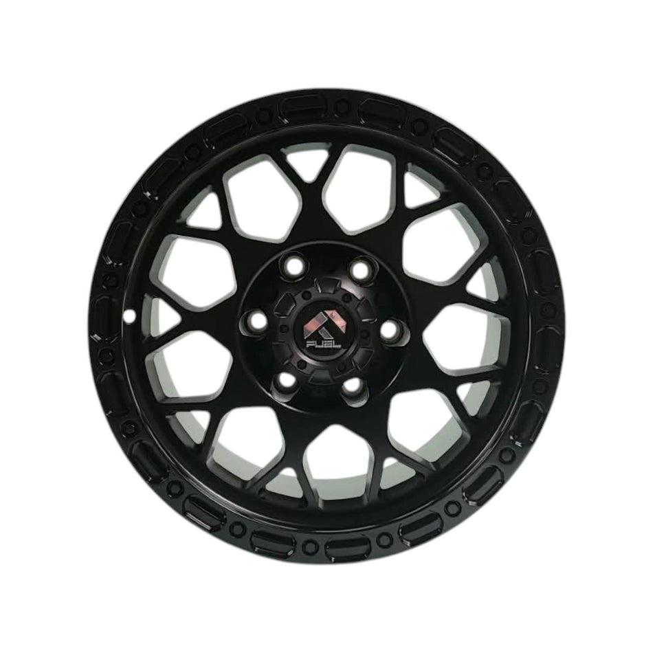 Juego de Llantas 16x8 6x139.7 Et0 Matt Black (XXX070)