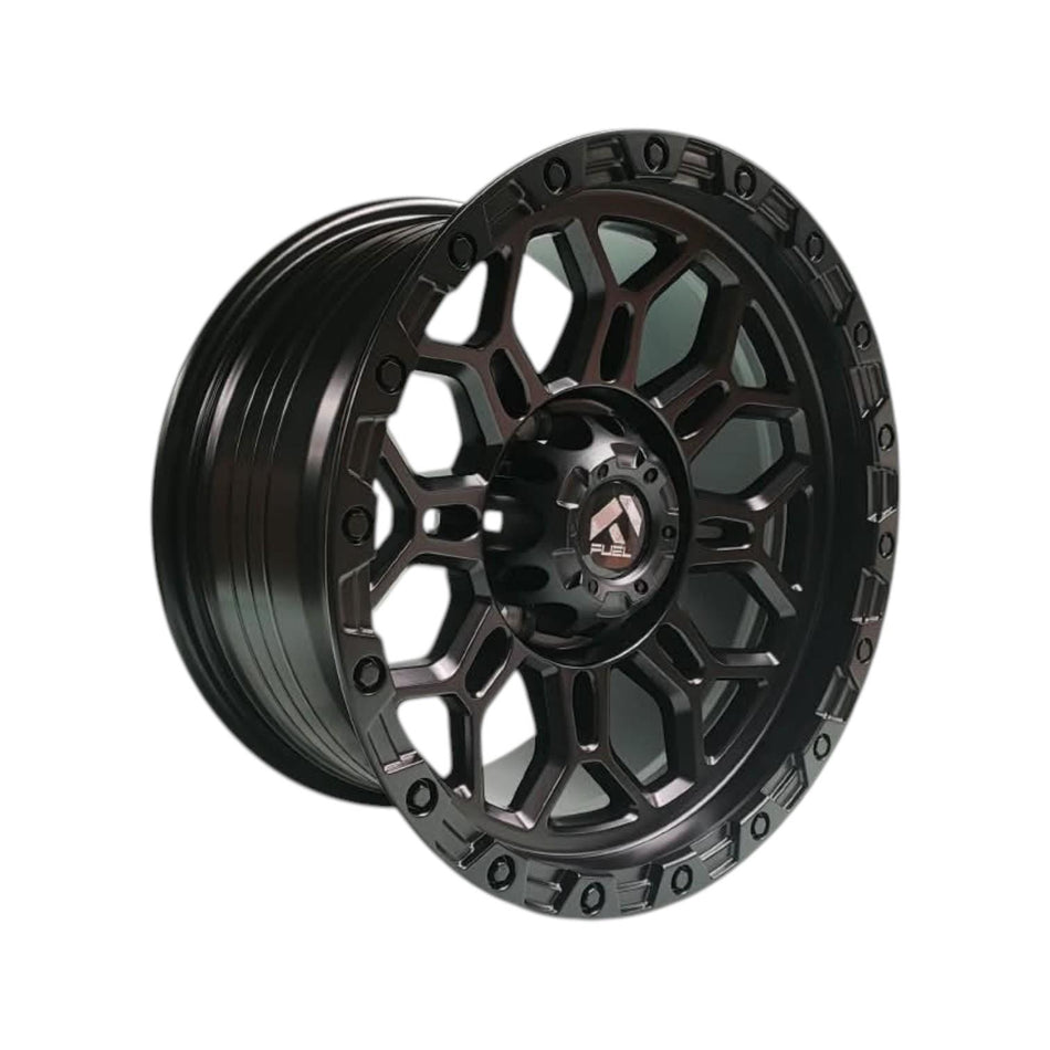 Juego de Llantas 16x8 6x139.7 Et0 Matt black (XXX015)