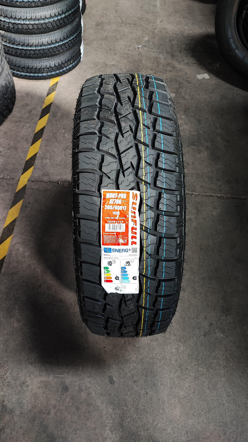 NEUMATICO 265/65 R17 SUNFULL MONT-PRO AT786 112T