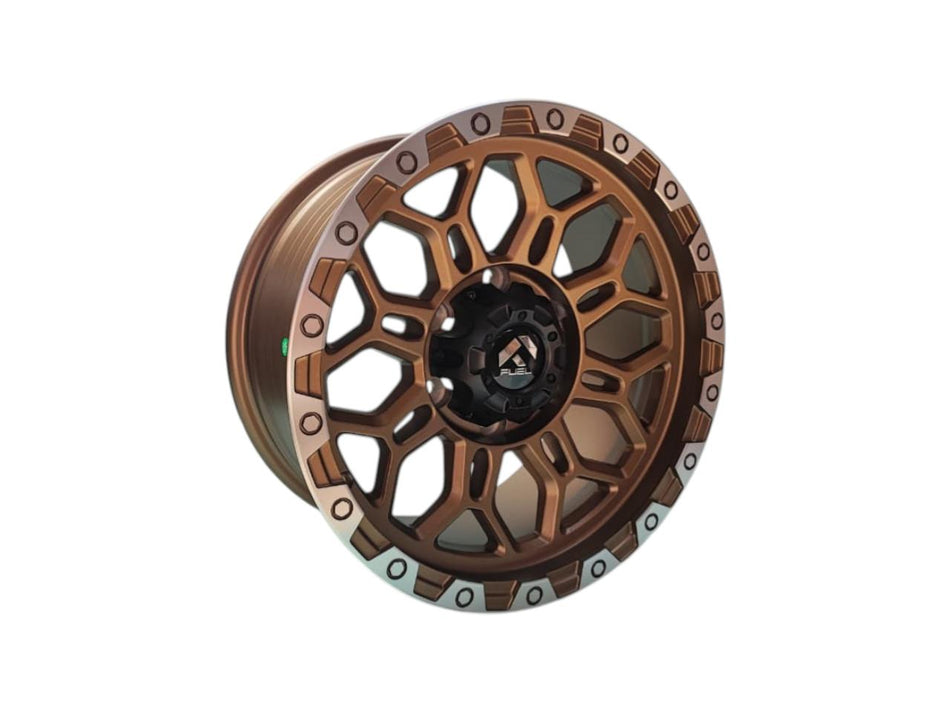 Juego de Llantas 16x8 6x139.7 Et0 Bronze lip H015