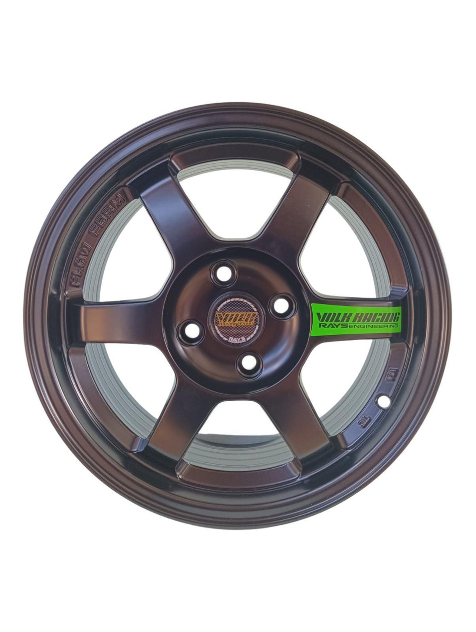 Juego de Llantas 17x7.5 4x100 Et38 matt black 509
