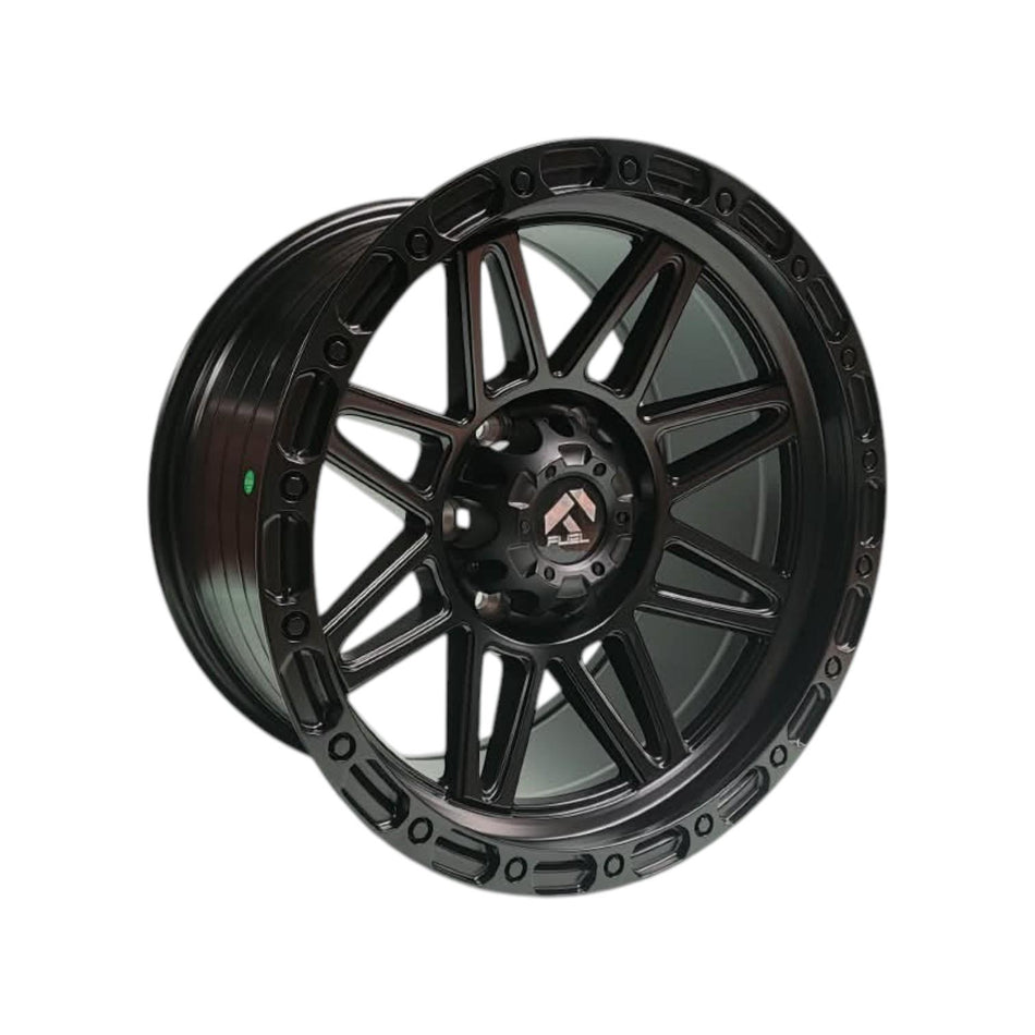 Juego de Llantas 17x9 6x135 Et0 Matt Black (XXX021)