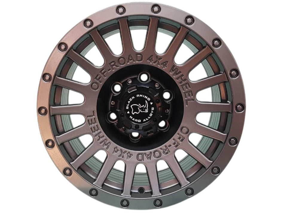 Juego de Llantas 16X8 6x139.7 Et0 Matt Gun Gray 605 FSG