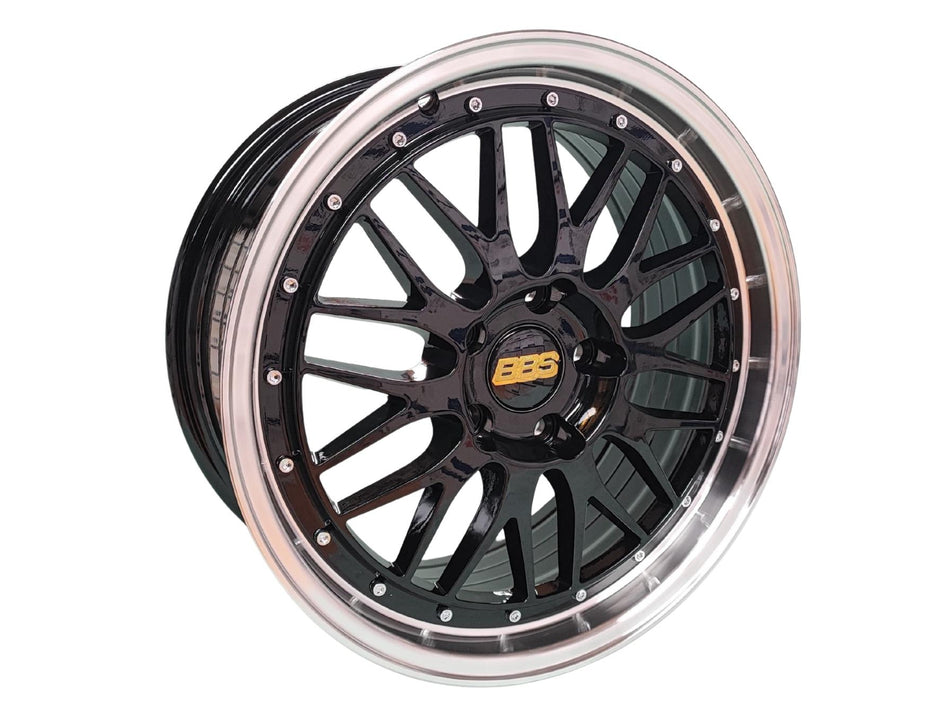 Juego de Llantas 17x7.5 5x112 Et38 black machine lip 506 CB
