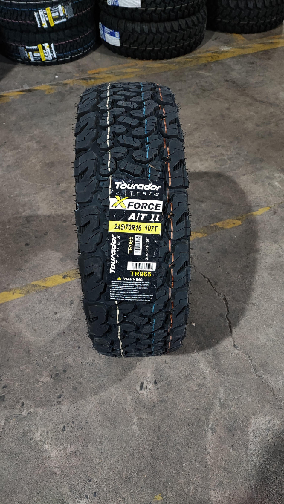 Neumatico 245/70 r16 tourador x force a/t 2 107t bz