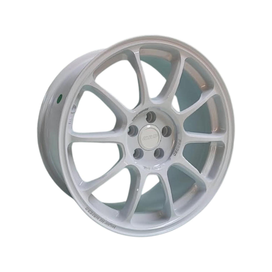 Juego de Llantas 17x8 5x100 Et38 White+Milling (1136B)
