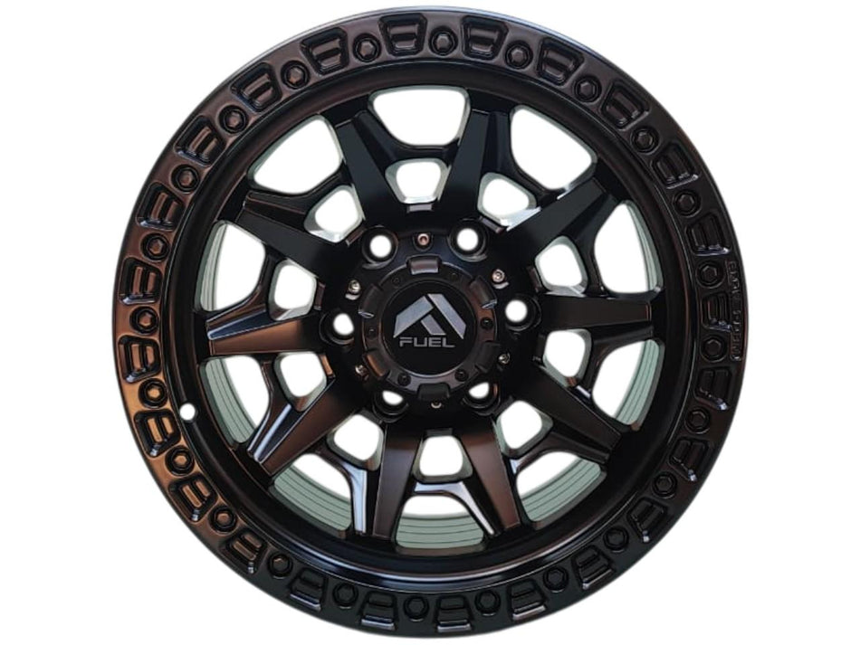 Juego de Llantas 16X8 6x139.7 Et0 Matt Black 602 FSB