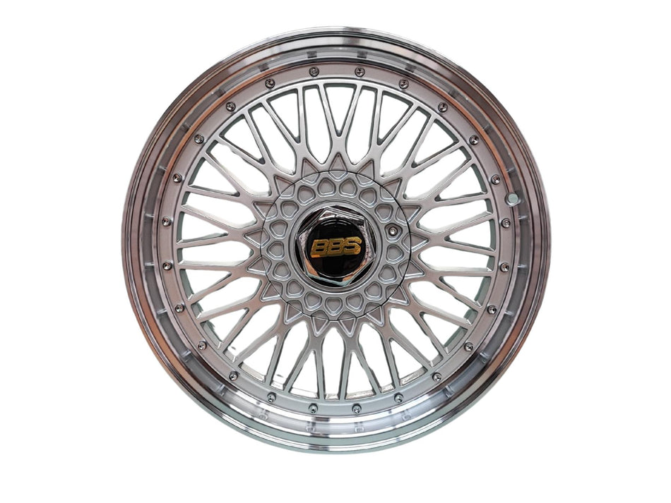 Juego de Llantas 17x7.5 5x112 Et38 silver machine lip 508 CS