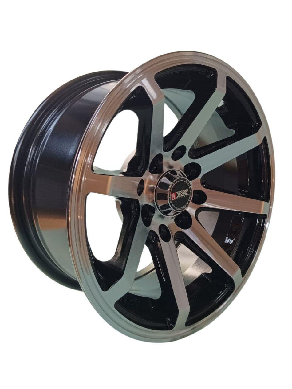 Juego de Llantas 13x6 4x100/4x114.3 Et0 black machined H3303