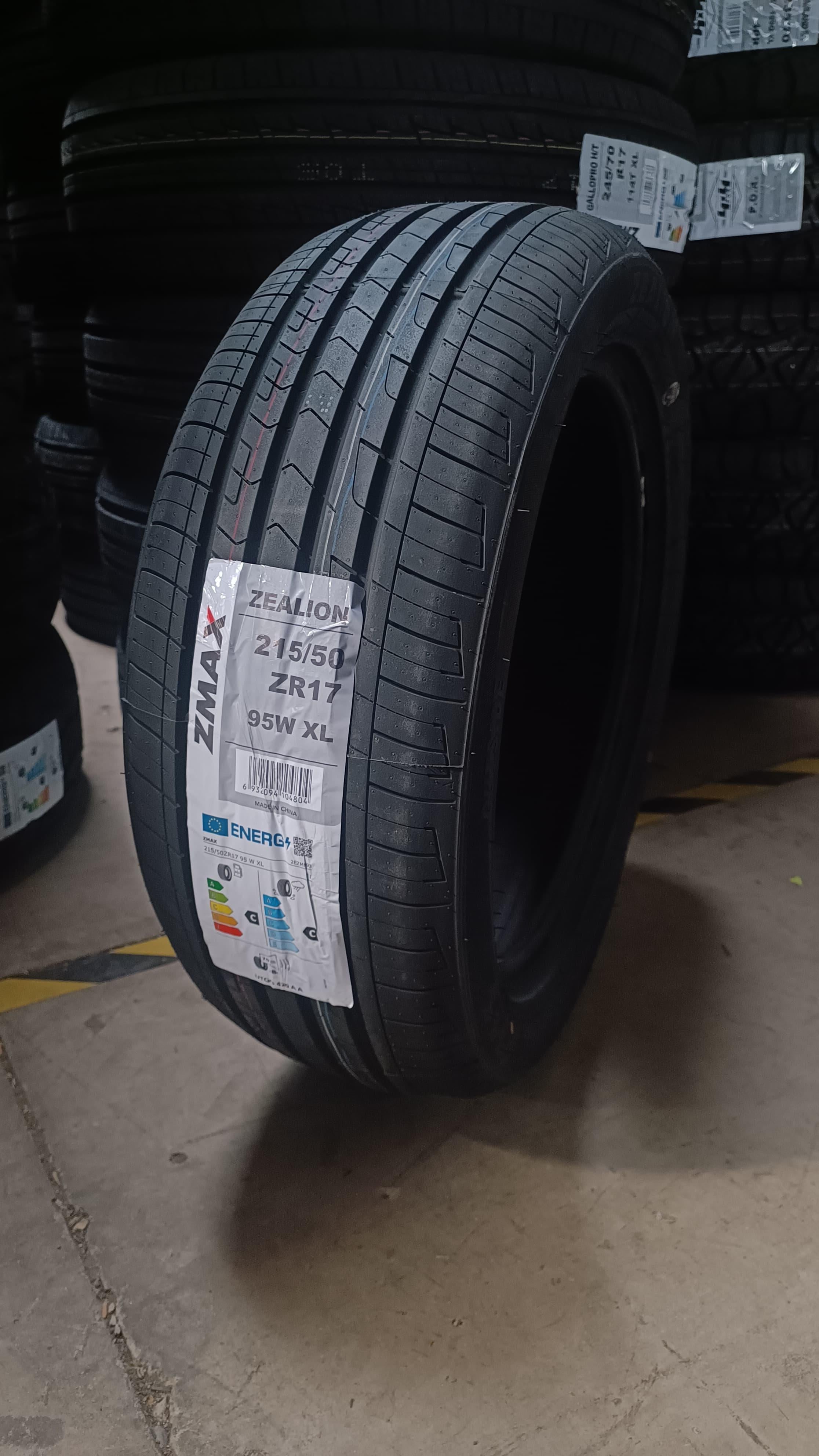 NEUMATICO 215/50 R17 ZMAX ZEALION 95W XL ZR – Neumáticos del Maule