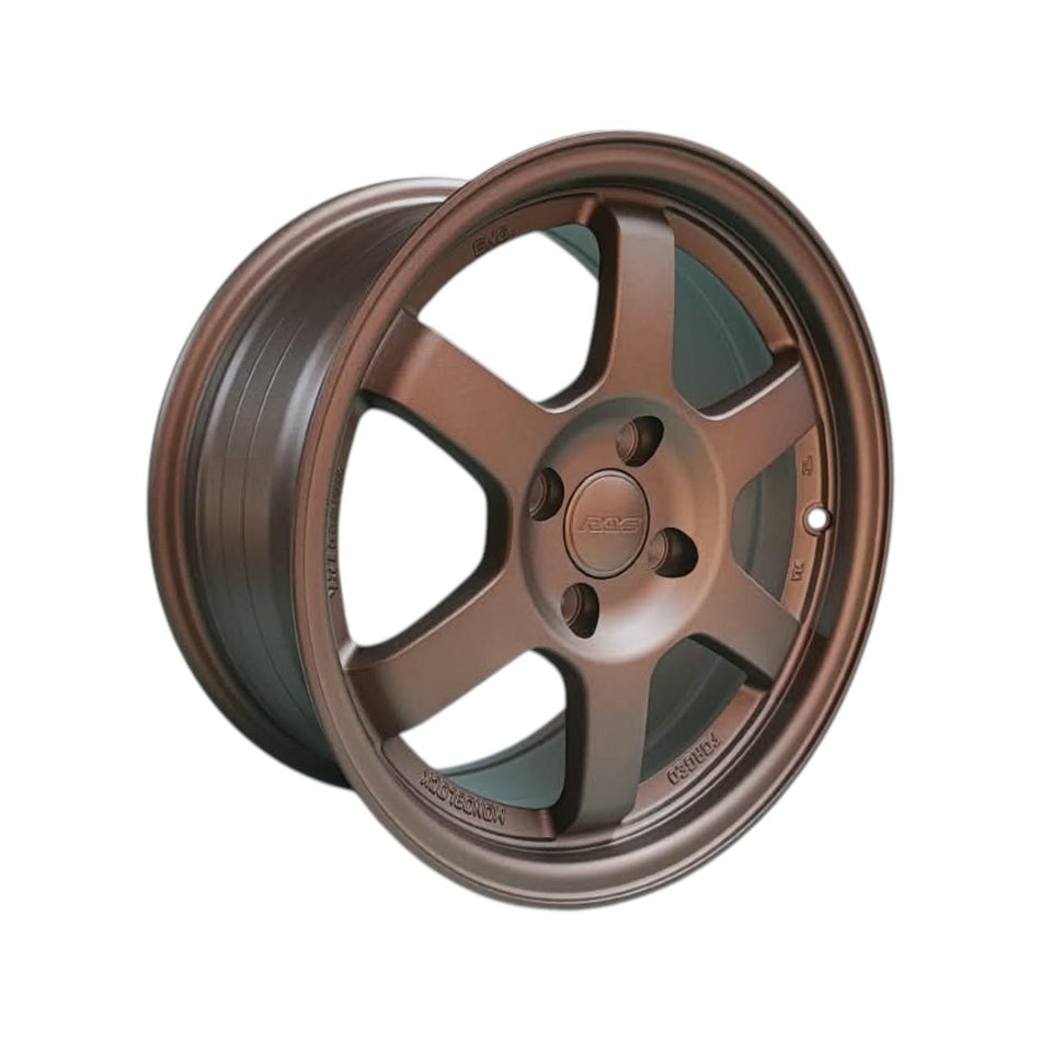 Juego de Llantas 15x7 4x100 Et35 Matt Bronze (X6011)
