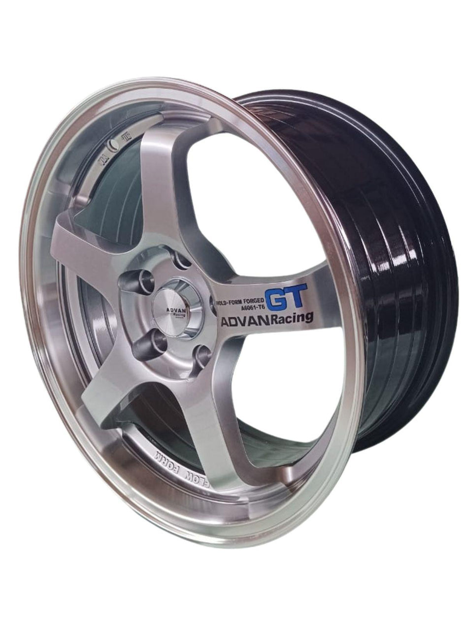 Juego de Llantas 16x7 5x108 Et38 HP machine lip 512