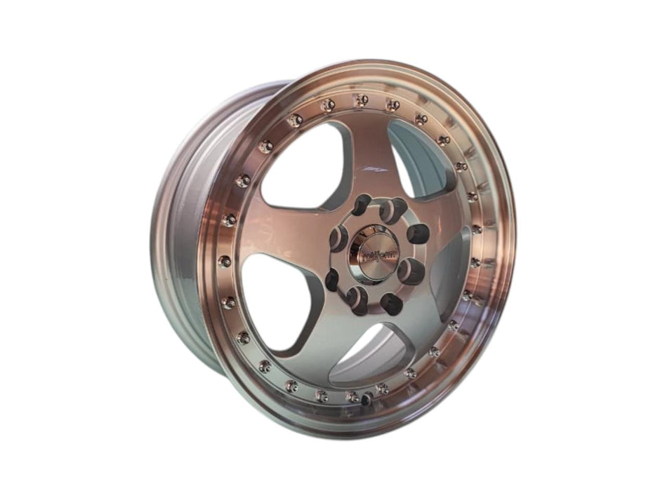 Juego de Llantas 14x5.5 4x100/4x114.3 Et38 Silver/LP 5366