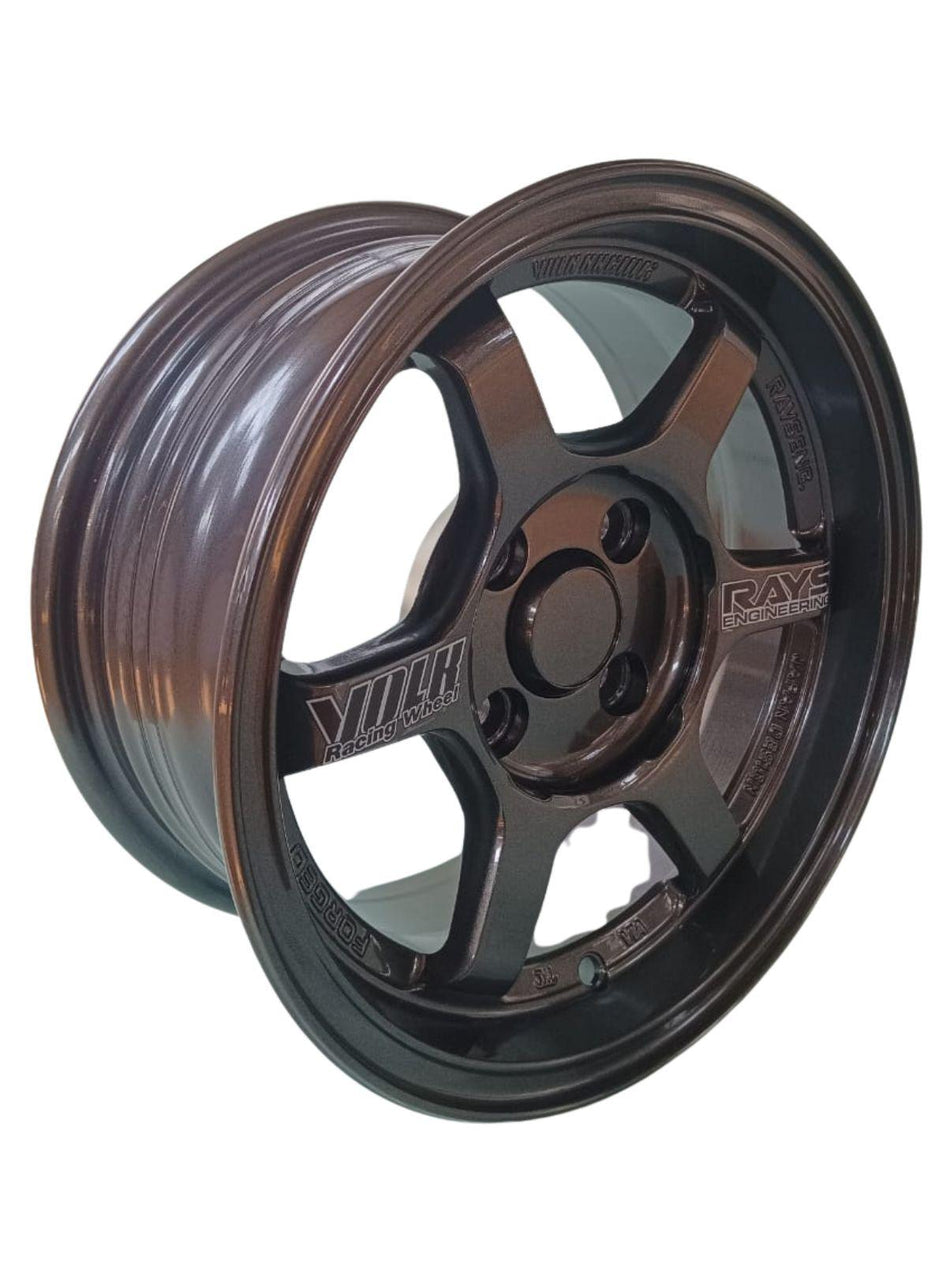 Juego de Llantas 13x6 4x100 Et5 gunmetal JCW35