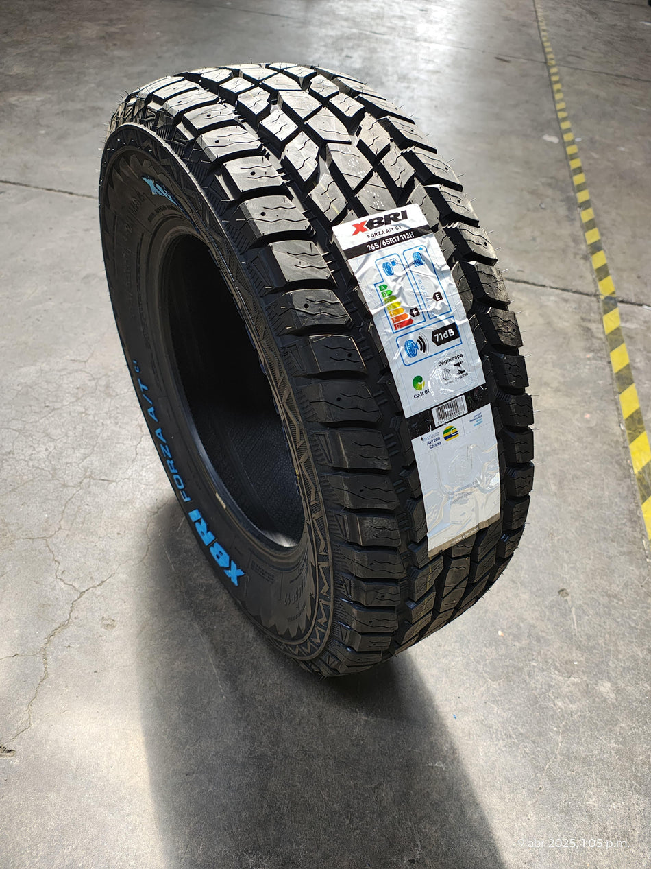 Neumatico 265/65 r17 xbri forza a/t c1 112h wl