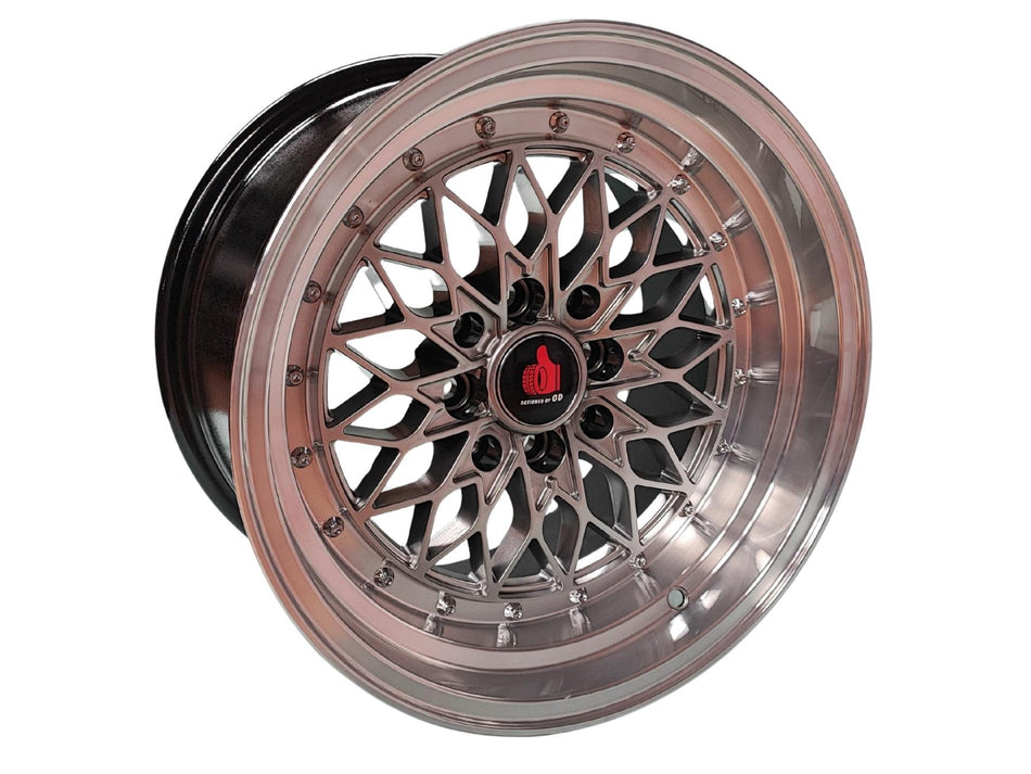 Juego de Llantas 15x9 4x100/4x114.3 Et15 HP ML LG51 B1005-5R