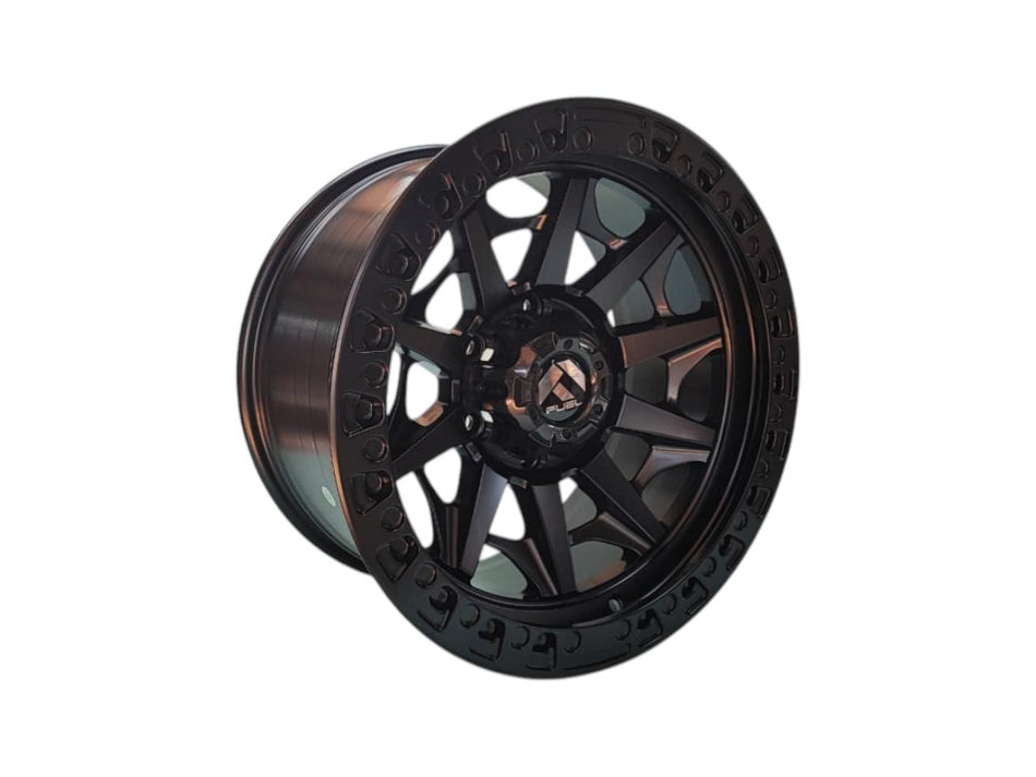 Juego de Llantas 17x9 6x139.7 Et0 Matt Black DX189