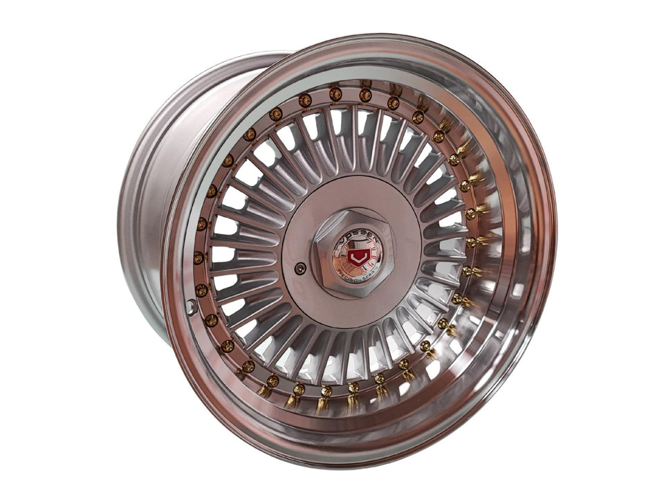 Juego de Llantas 15x9 4x100/4x114.3 Et15 silver+lp RGW6622