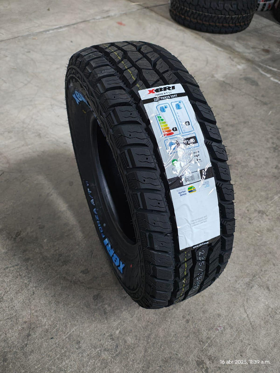 Neumatico 235/75 r15 xbri forza a/t c1 109t xl wl