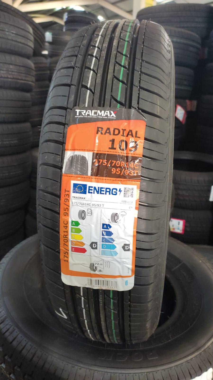 NEUMATICO 175/70 R14C TRACMAX RADIAL 109 95/93T PCR